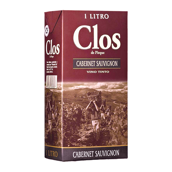Clos de Pirque Cabernet Sauvignon Caja 1 Litro