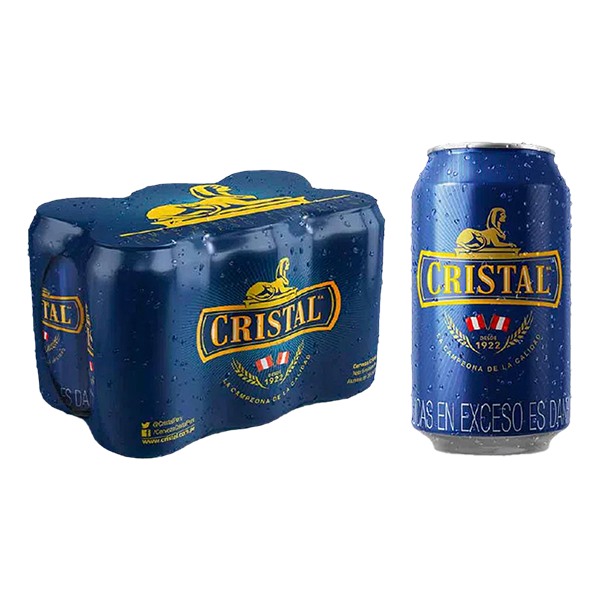 Six Pack Cristal Lata 269 ml