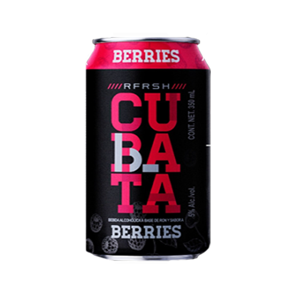 Cubata Berries Lata 350 ml