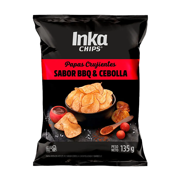 Inka Chips BBQ y Cebolla 135gr