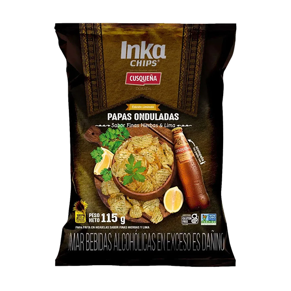 Inka Chips Cusqueña Finas Hierbas 115gr
