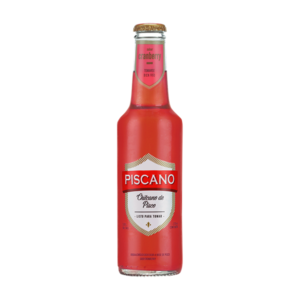 Piscano Cranberry Botella 275 ml