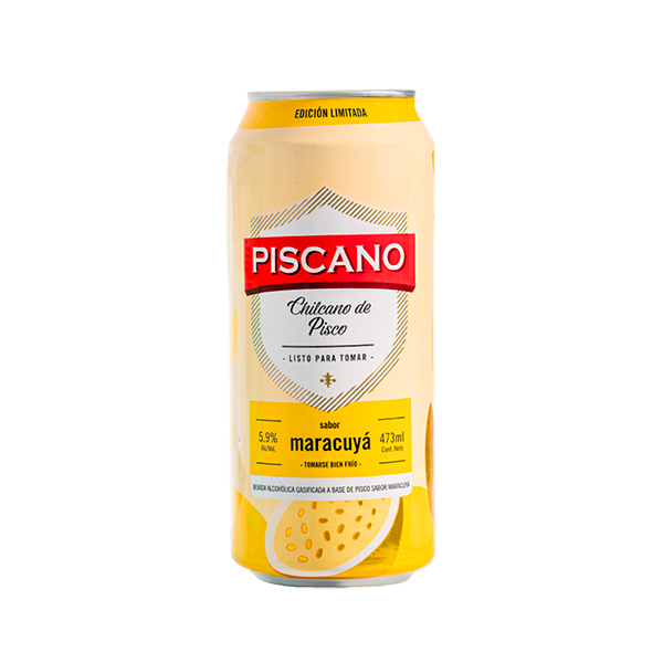 Piscano Maracuyá Lata 473 ml