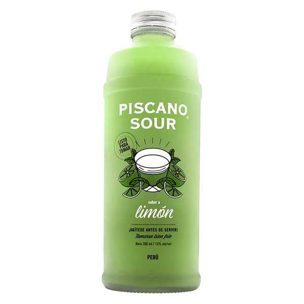 Piscano Sour Limón Botella 700 ml