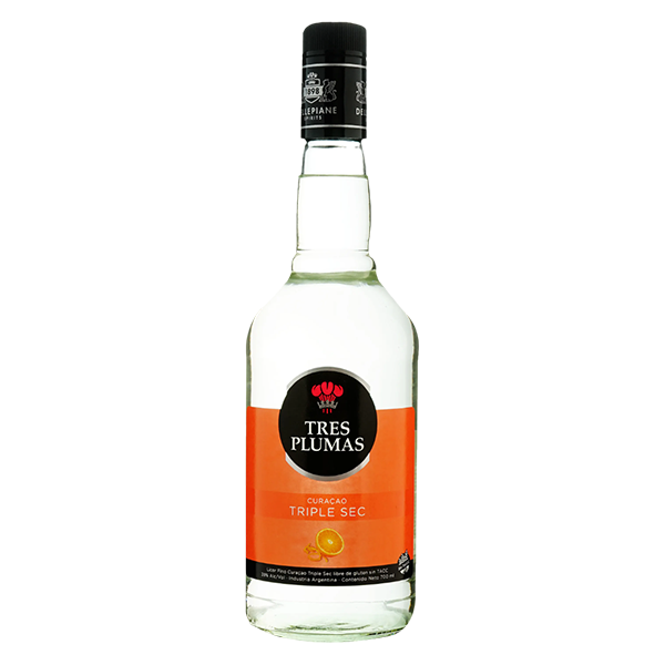 Tres Plumas Triple Sec Botella 700 ml