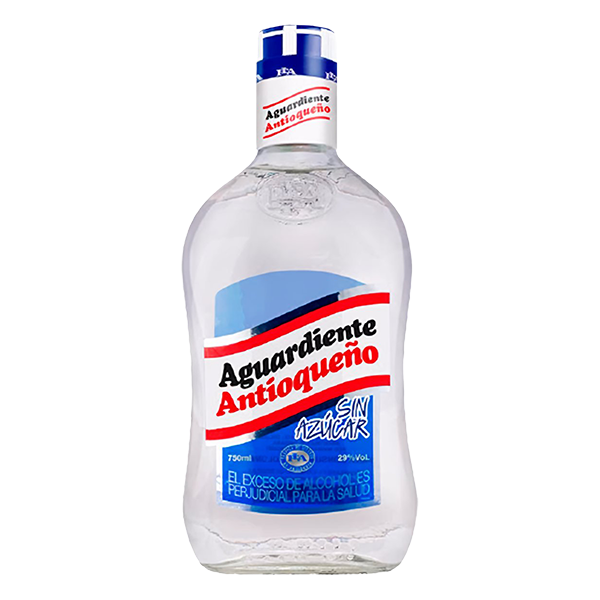 Antioqueño Aguardiente sin Azúcar Botella 750 ml