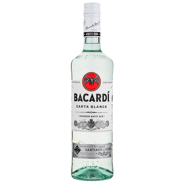 Bacardí Carta Blanca Botella 750 ml