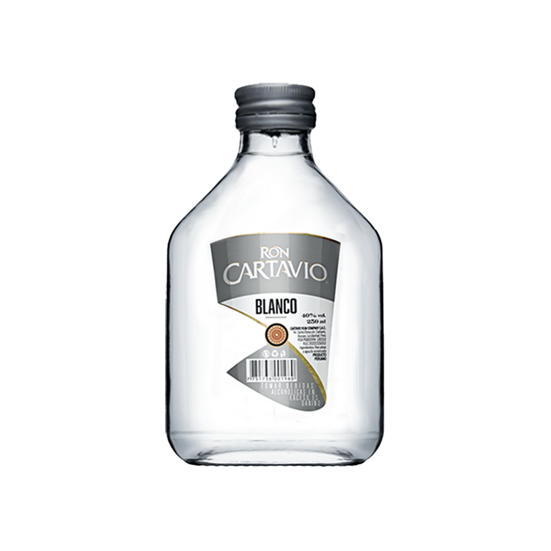 Cartavio Blanco Botella 125 ml