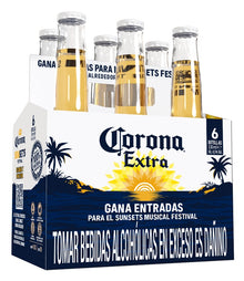 Six Pack Corona Extra Botella 330 ml