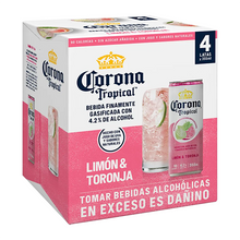 Four Pack Corona Tropical Toronja Lata 355 ml