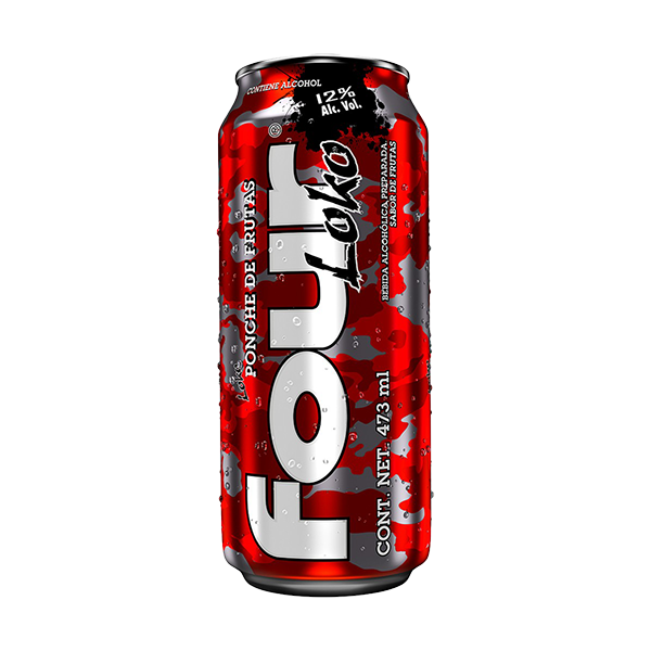 Four Loko Ponche de Frutas Lata 473 ml