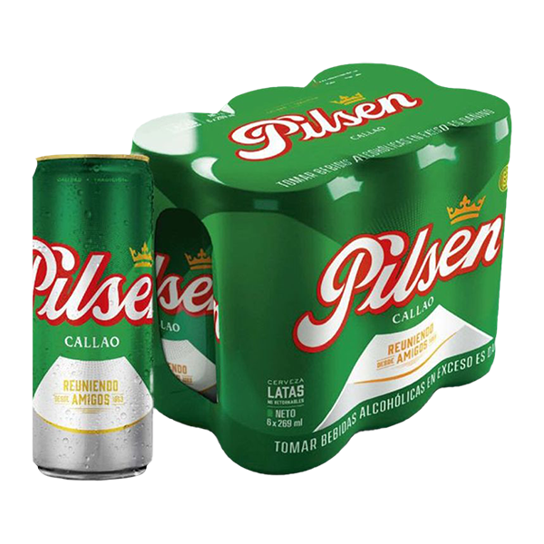 Six Pack Pilsen Callao Lata 269 ml