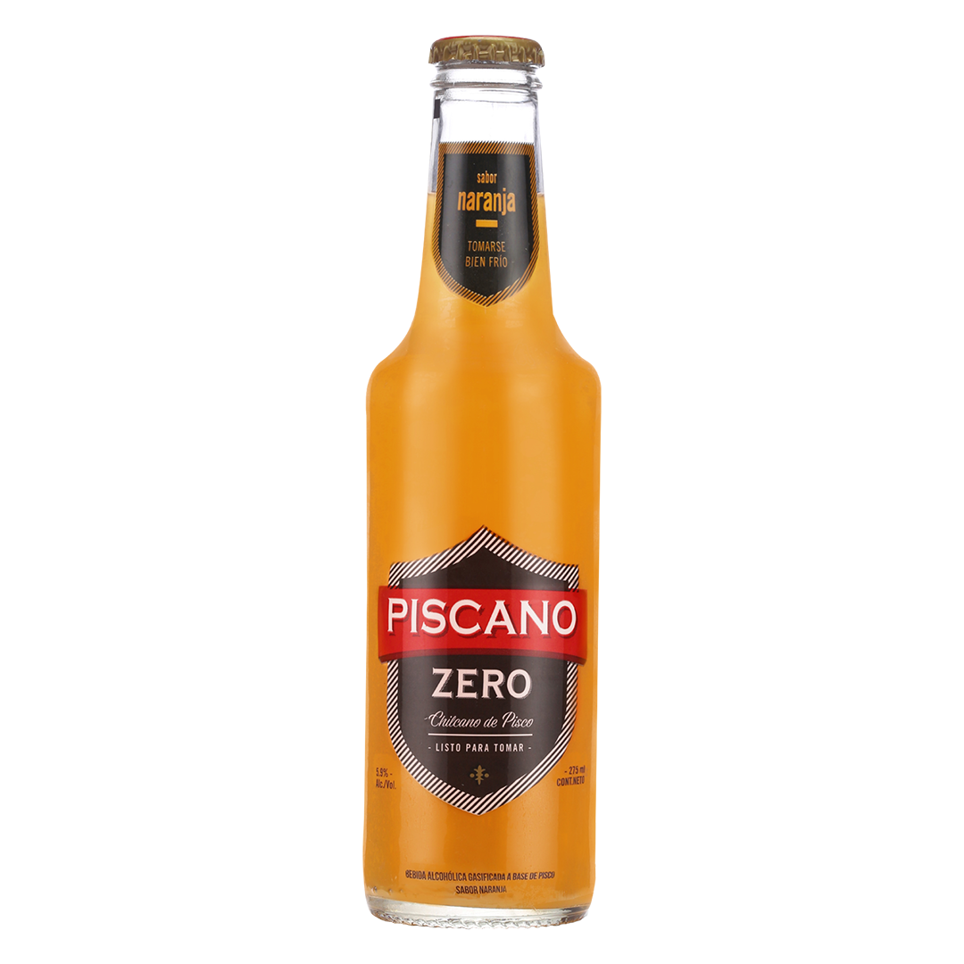 Piscano Zero Naranja Botella 275 ml