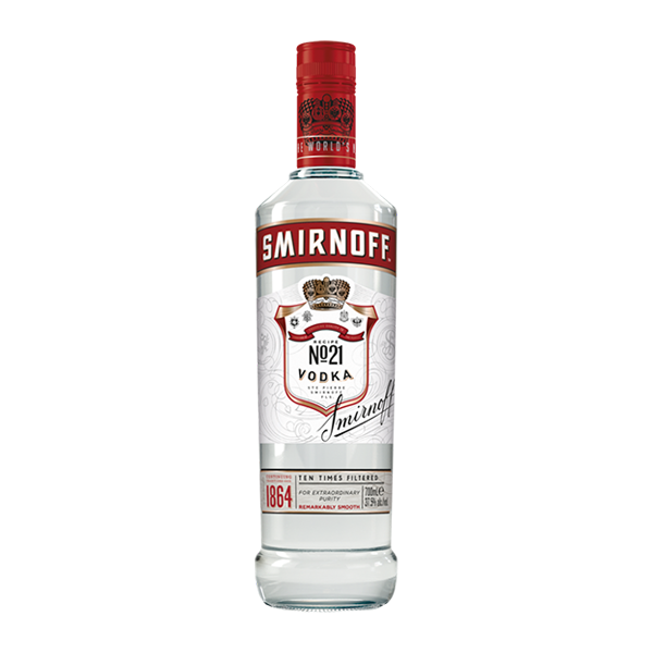 Smirnoff Red Original N°21 Botella 700 ml