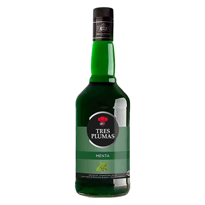 Tres Plumas Menta Botella 700 ml