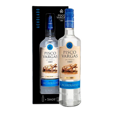 Pack Pisco Vargas Acholado Botella 750 ml + Shot