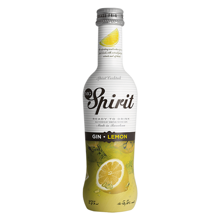 Spirit Vodka Lemon Botella 275 ml